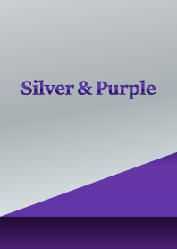 Silver & Purple