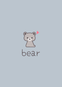 Bear3 *Dullness Blue*
