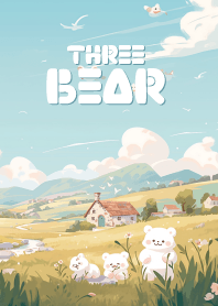 cute bear in the little hut 2