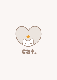 Cat Star [Dullness Beige]/