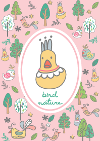 Bird & Nature(pink)