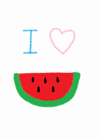 I LOVE WATER MELON