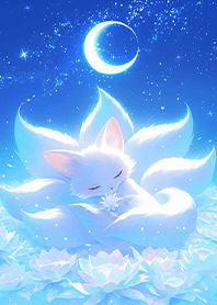 ⭐藍月光下的蓮花九尾狐❤️