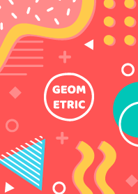 Material Geometric Persimmon