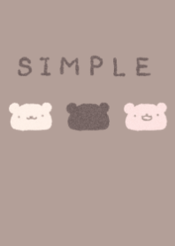 Theme of a chocolate bear