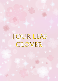 โคลเวอร์สี่ใบสีชมพู