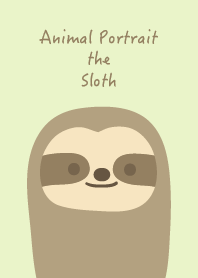 Animal Portrait - The Sloth