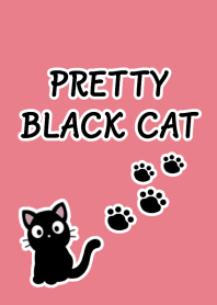 PRETTY BLACK CAT Theme/DUSTY RED