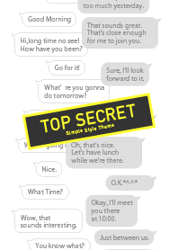 TOP SECRET English -White-