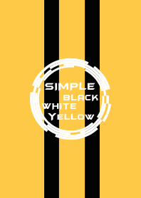 Simple Black White Yellow (Nice Spirit)