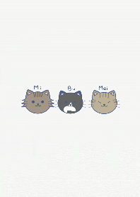 The three cats