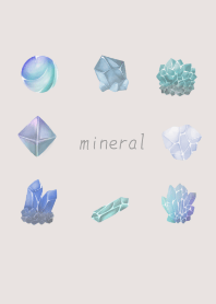 Simple<Blue mineral>