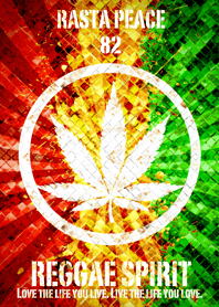Rasta peace reggae spirit 2 Lucky 82