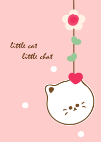 little cat with little heart