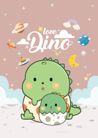 Dino Love Mulberry