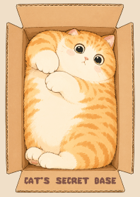 Orange Cat's Secret Base_white1