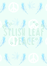 Stlish Leaf & Peace