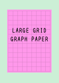 PINK-BLACK GRAPH PAPER/LIGHT MINT GREEN