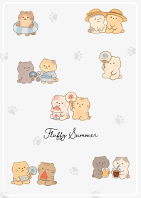 Summer Days with Fluffy Cats01_1