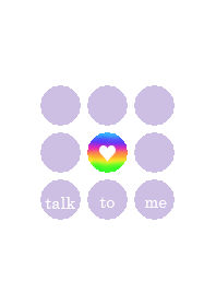 talk to me (rainbow)