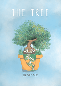 the tree in summer