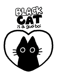 black cat is a gud boi