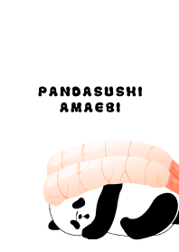 Panda sushi Pink shrimp.