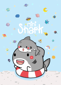 น้องฉลาม มินิ สีน้ำทะเล