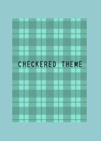 MINT GREEN CHECKERED THEME/DUSTY MINT