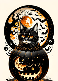halloween cat 2ffE38