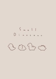 Small Dinosaur ('23)/BR, brown line