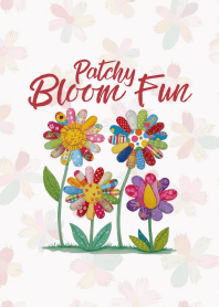 ดอกไม้ตัดแปะสดใส