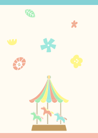 Merry go round01 on P&B
