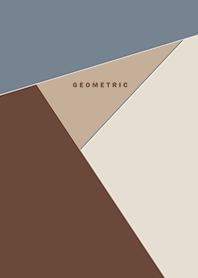 misty cat-geometric Beige