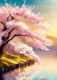 Beautiful real scenery(Spring-464)