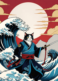 Lautan Kucing Ukiyo-e 70