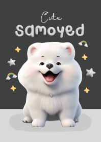 ซามอยด์น่ารักหมาหมี : สีดำ