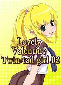 Lovely Valentine Twin tail girl 02