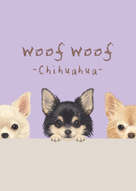 Woof Woof - Chihuahua L - LAVENDER