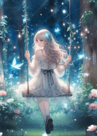 Cute and fresh woman  Anime nov.29