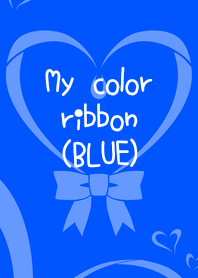 My color ribbon(BLUE)