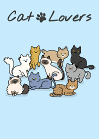 ネコが好きな人。