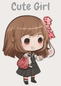cute girl mini