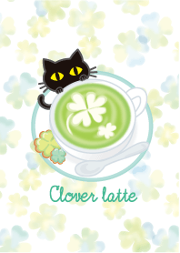 黒ねこ×クローバーラテ