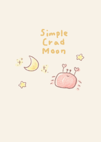 Simple Crab Moon Beige