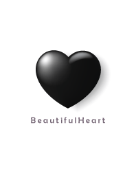 Beautiful Heart-BLACK PLUMP 17