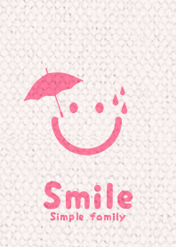 Smile Umbrella ver_Pink3