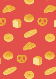 Bread Festival on red