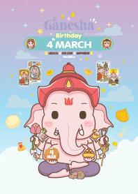 Ganesha x March 4 Birthday