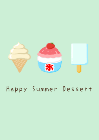 Happy Summer Dessertj-LIGHT MINT GREEN